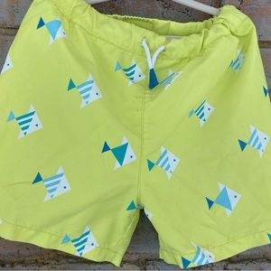 Jacadi Paris boys swim trunks size 6/7.